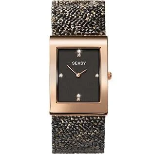 Men's Small Size Slim Watches-Sekonda 2653 Ladies Rose Gold Seksy Watch
