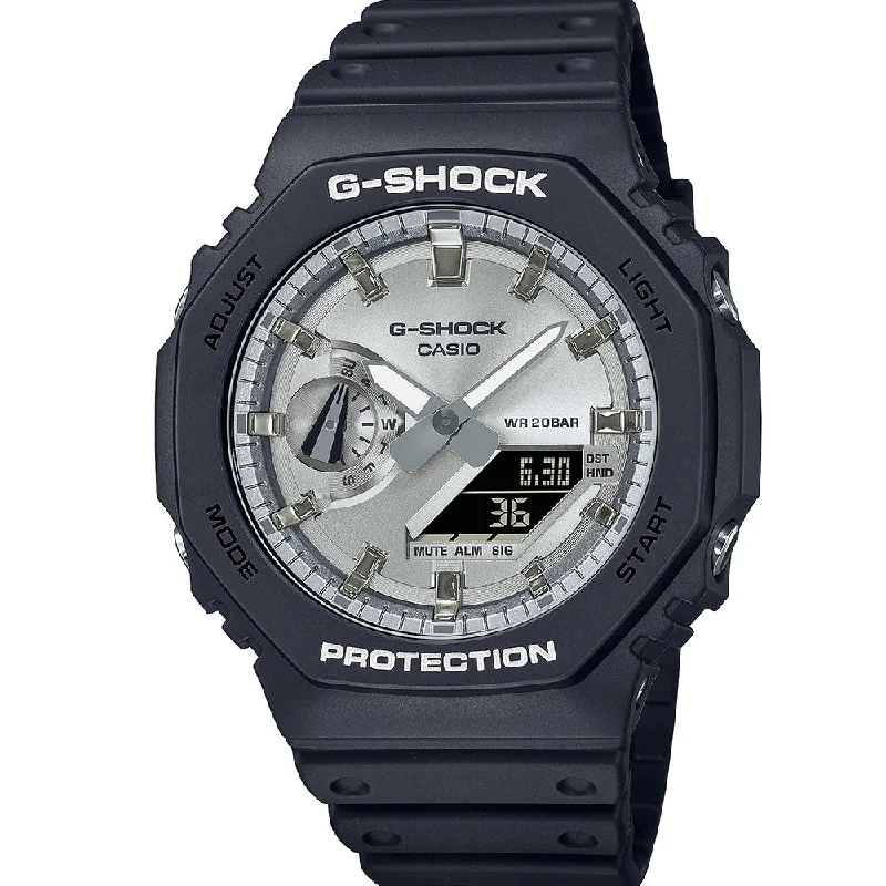 Mens Romantic Dinner Style Smart Watches-G-Shock GA2100SB-1 'Casioak' Garish Watch