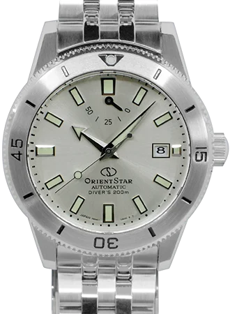 Men's Brown Leather Dress Watches-Diver Pwr Rsv 1964 Re-Issue - Ltd Ed 900pcs Ref. RE-AU0502S