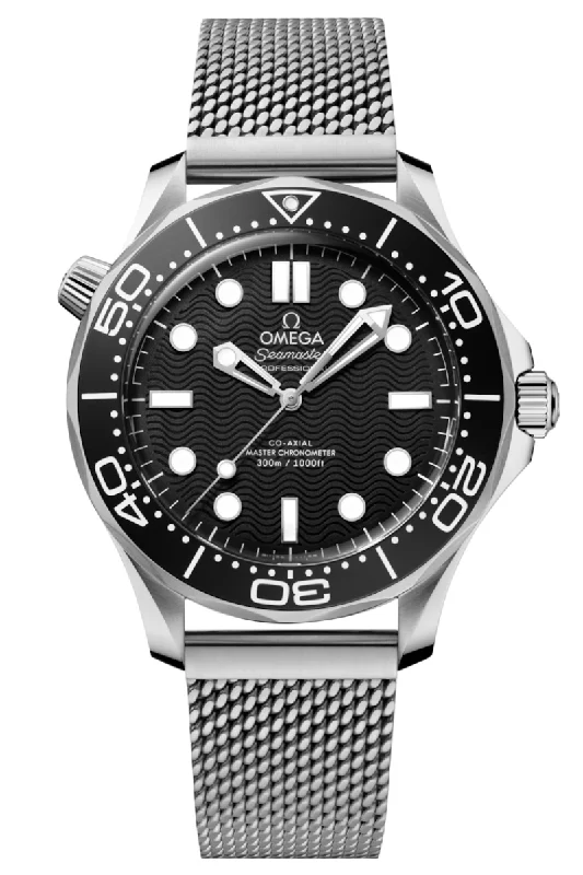 Men's Luxury Dress Watches-Omega Seamaster Diver 300M Co‑Axial Master Chronometer 210.30.42.20.01.010