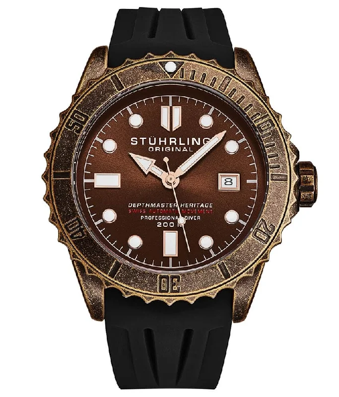 Brown Dial / Coppertone Case / Black Copper Buckle
