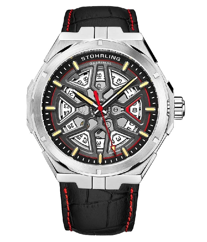 Men's Heritage Watch Custom-Swiss Automatic Gio 379 41mm Skeleton