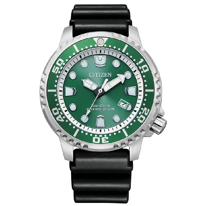 Men's Valentine's Day Style Men's Sports Watches-Orologio Citizen BN0158-18X Promaster Eco Drive verde Men's Valentine's Day Style Men's Sports Watches-Orologio Citizen BN0158-18X Promaster Eco Drive verde