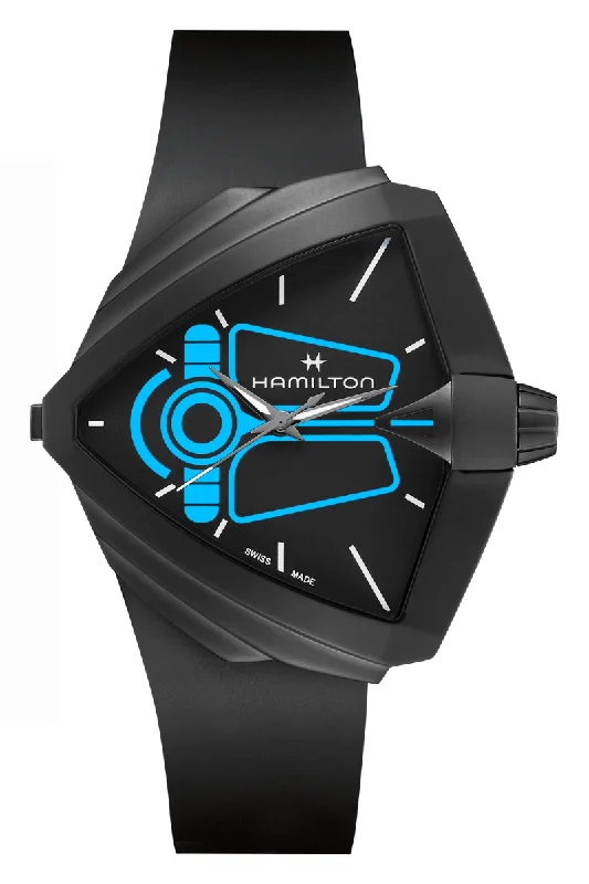 Men's Date Night Design Dress Watches-Hamilton Ventura XXL Bright Dune Limited Edition H24614330