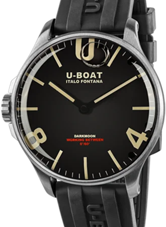 Men's British Made Dress Watches-Darkmoon 44mm SS Ref. 8463/B