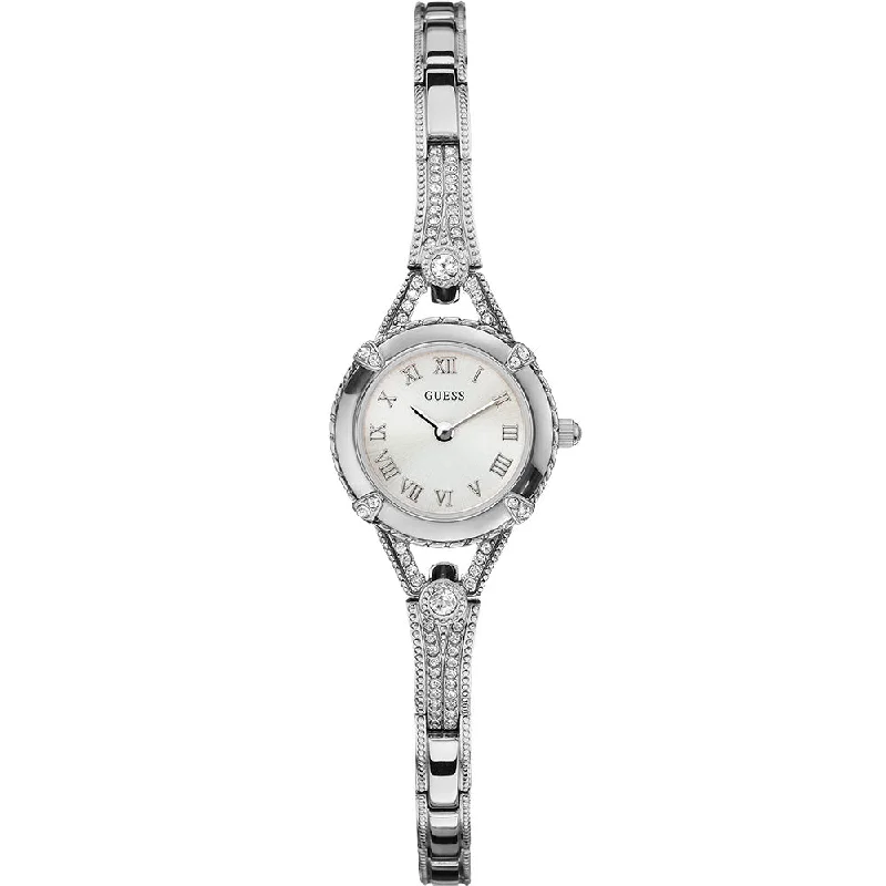 Men's Hand-Wound Style Digital Watches-Guess Angelic W0135L1