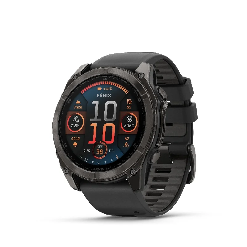 Men's British Made Style Sports Watches-Orologio Garmin Fenix 8 Amoled 51mm Carbon Gray 010-02905-21 Men's British Made Style Sports Watches-Orologio Garmin Fenix 8 Amoled 51mm Carbon Gray 010-02905-21