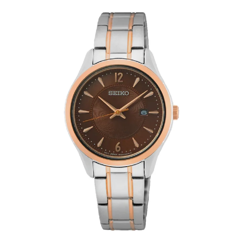 Men's Automatic Wind Style Men's Watches-Seiko Classic Brown Ladies Watch SUR476P1 Men's Automatic Wind Style Men's Watches-Seiko Classic Brown Ladies Watch SUR476P1