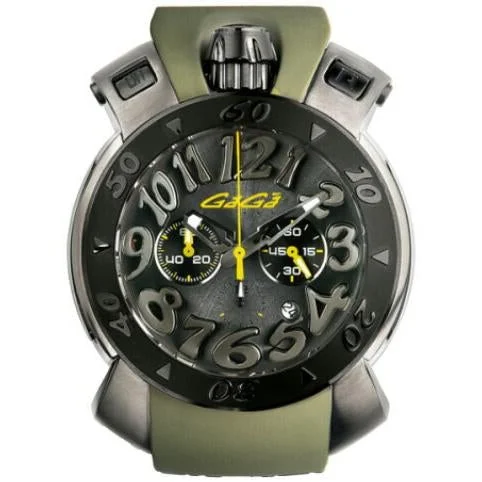 Men's Field Watches News-Gaga Milano RG Men's Green Chrono Watch 8013E.01