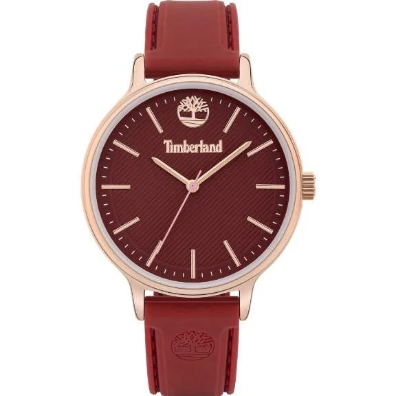 Men's Winter Dress Watches-Timberland Chesley Red Watch 15956MYR/16P
