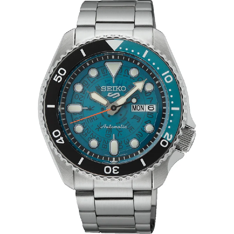 Men's Mechanical Watch Business Meeting Style-Seiko 5 SRPJ45K 'Time Sonar' Automatic