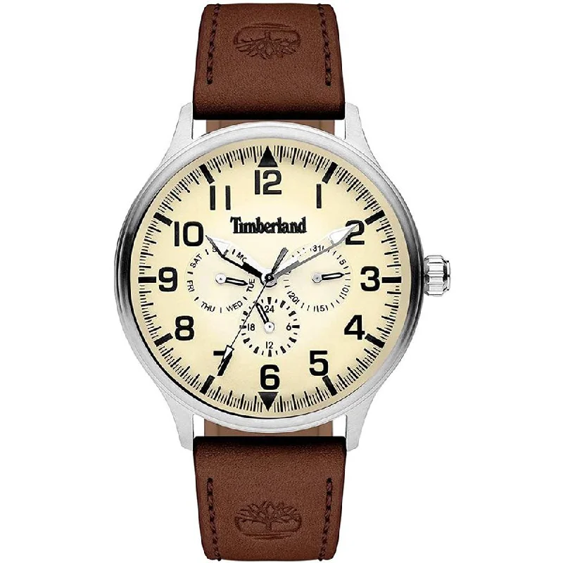 Men's Affordable Field Watches-Timberland Allendale Brown Chronograph Watch 15270JS/14 Men's Affordable Field Watches-Timberland Allendale Brown Chronograph Watch 15270JS/14