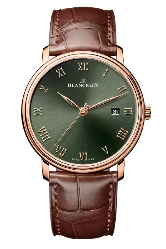 Men's International Brand Style Dress Watches-Blancpain Villeret Extraplate 6651 3653 55B Men's International Brand Style Dress Watches-Blancpain Villeret Extraplate 6651 3653 55B