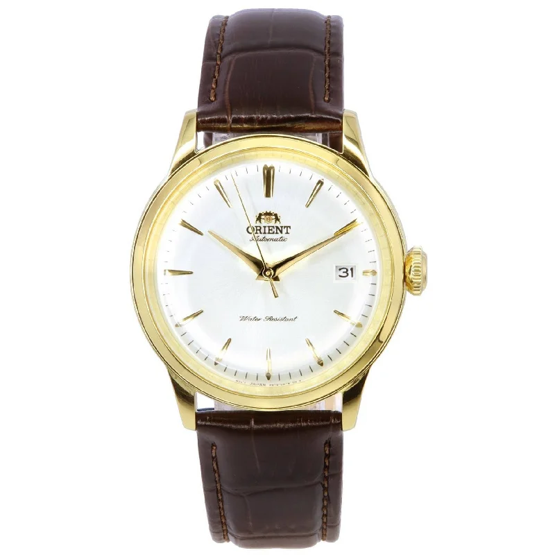 Men's Romantic Dinner Style Men's Watches-Orient Bambino Classic Men's Black Watch RA-AC0M01S30B