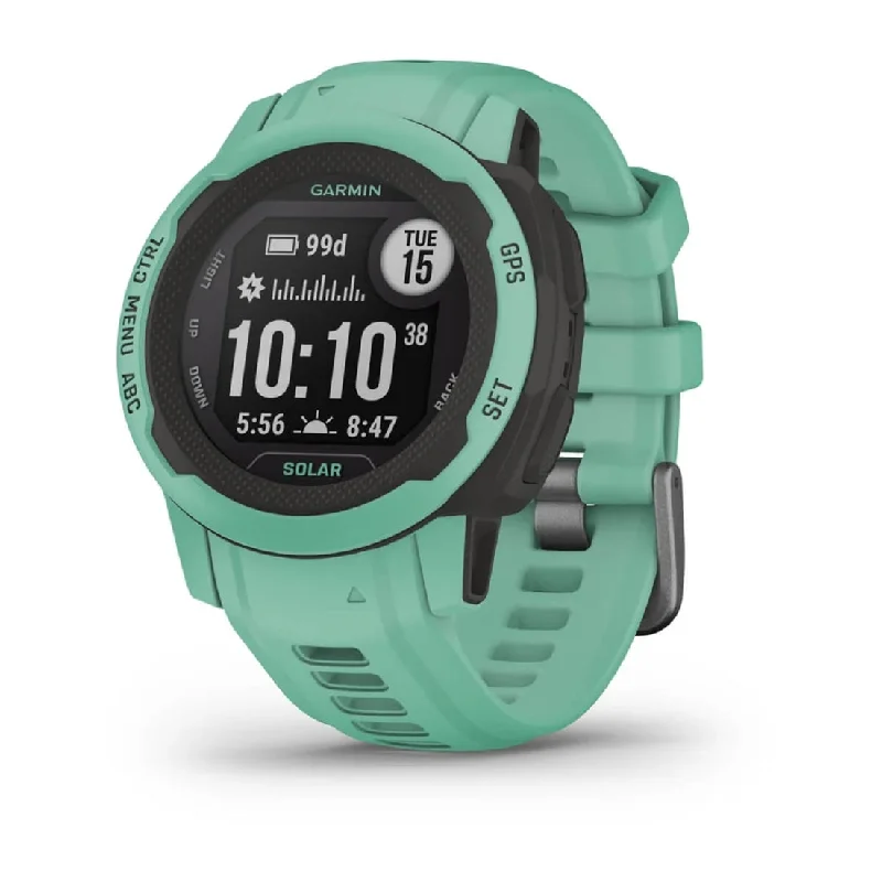 Women's Italian Made Style Mechanical Watches-Orologio Garmin Instinct 2S Solar Neo Tropic 010-02564-02