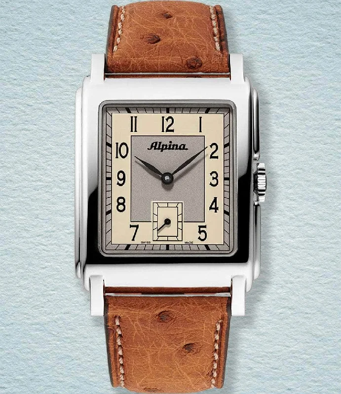 Men's Special Edition Style Men's Digital Watches-Alpiner Heritage Carrée Automatic