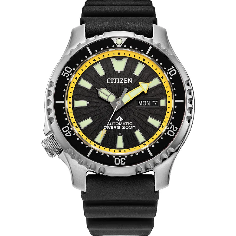 Men's Mechanical Watch Small Size Edition-Citizen Promaster Fugu NY0130-08E Automatic