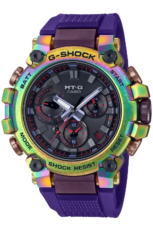 Men's Japanese Made Dress Watches-G-Shock MT-G Aurora Borealis Limited Edition MTGB3000PRB-1