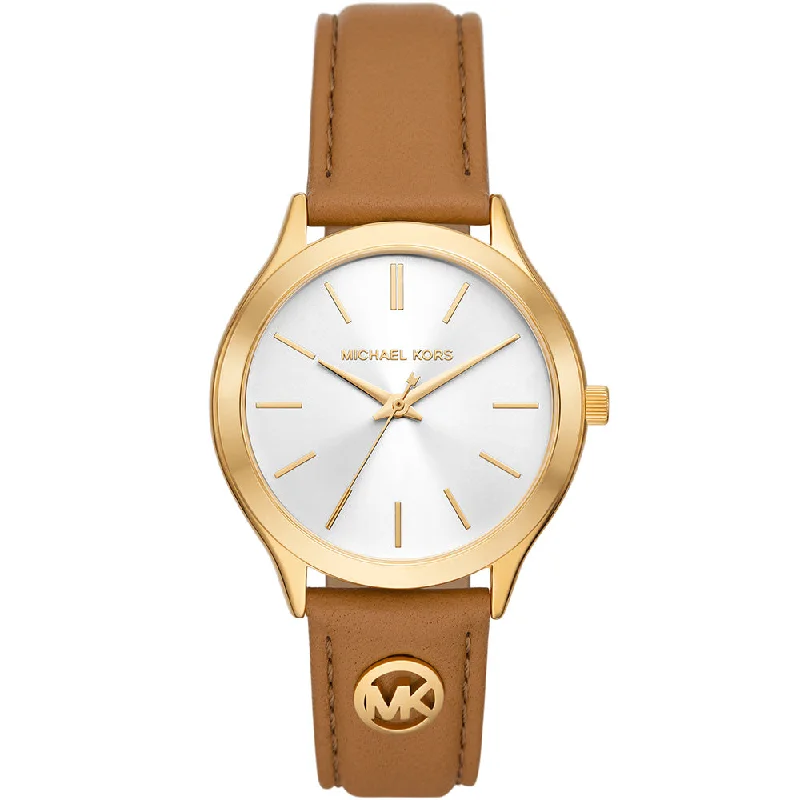 Women's Luxury Design Dress Watches-Michael Kors Slim Runway MK7465