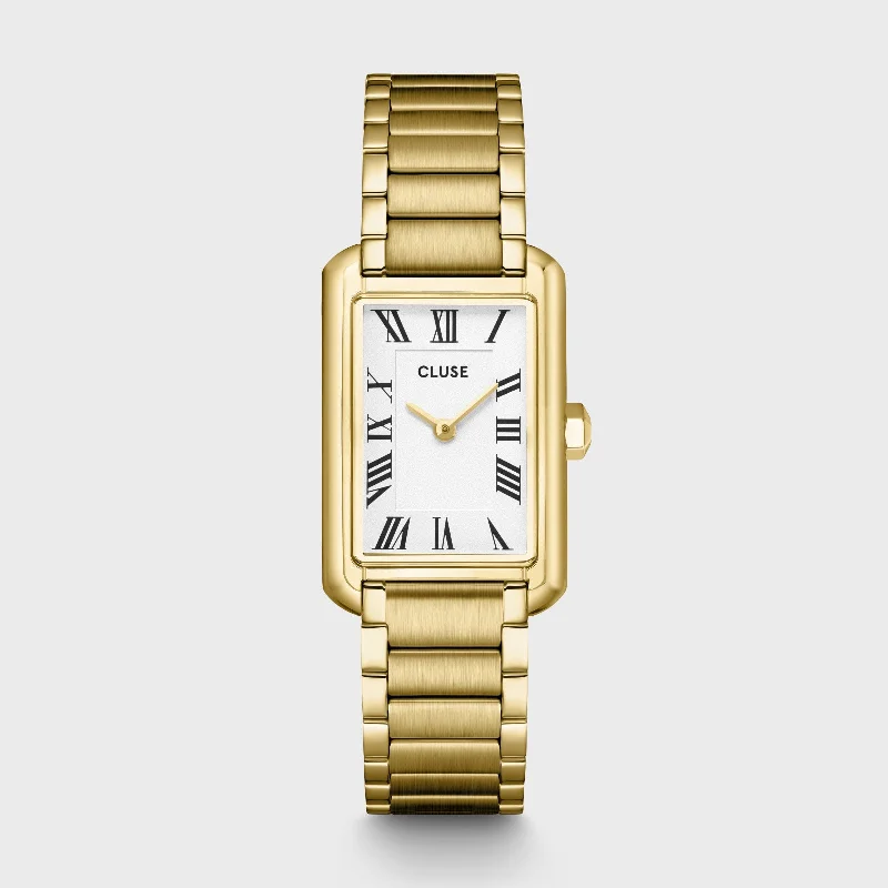 Women's Business Meeting Style Mechanical Watches-Belisenna Watch Steel, White, Gold Colour