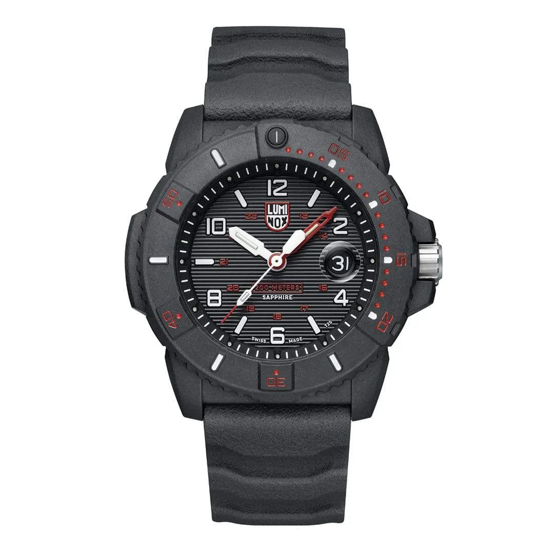 Men's Swiss Watch Hand-Wound Edition-Luminox Men's Watch Navy SEAL 3600 Series Black XS.3615