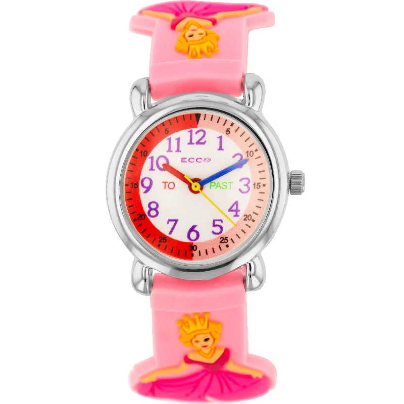 Kid's Kinetic Watches for Automatic Charging-ECC Kids Princess Watch