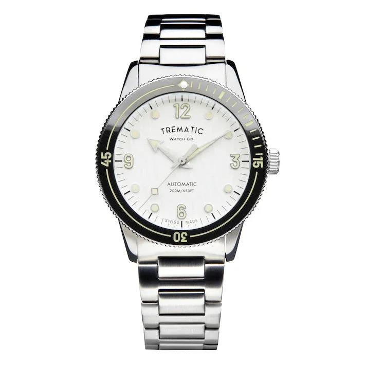 Men's Swiss Solar Powered Edition-Trematic Men's Watch AC 14 Polar White 141213