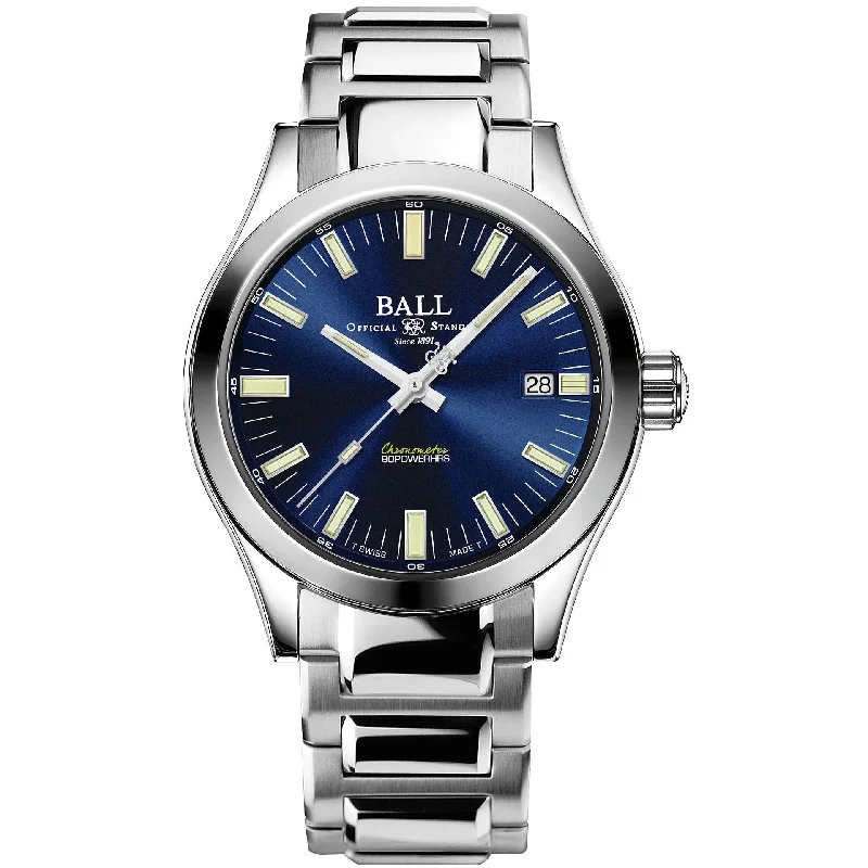 Men's Swiss Designer Edition-Ball Engineer M Marvelight (40mm) Men's Blue Watch NM2032C-S1C-BE