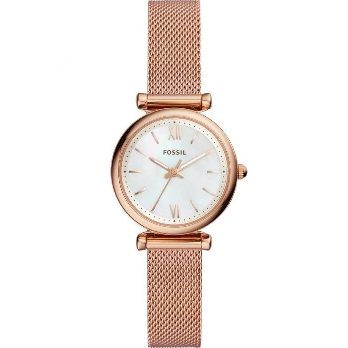 Men's Unique Shape Digital Watches-Fossil Carlie Mini ES4433