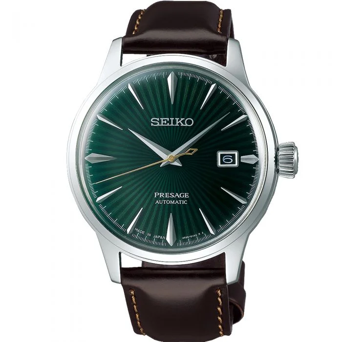 Men's Anniversary Style Digital Watches-Seiko Presage SRPD37J 'The Mockingbird' Cocktail Series Watch