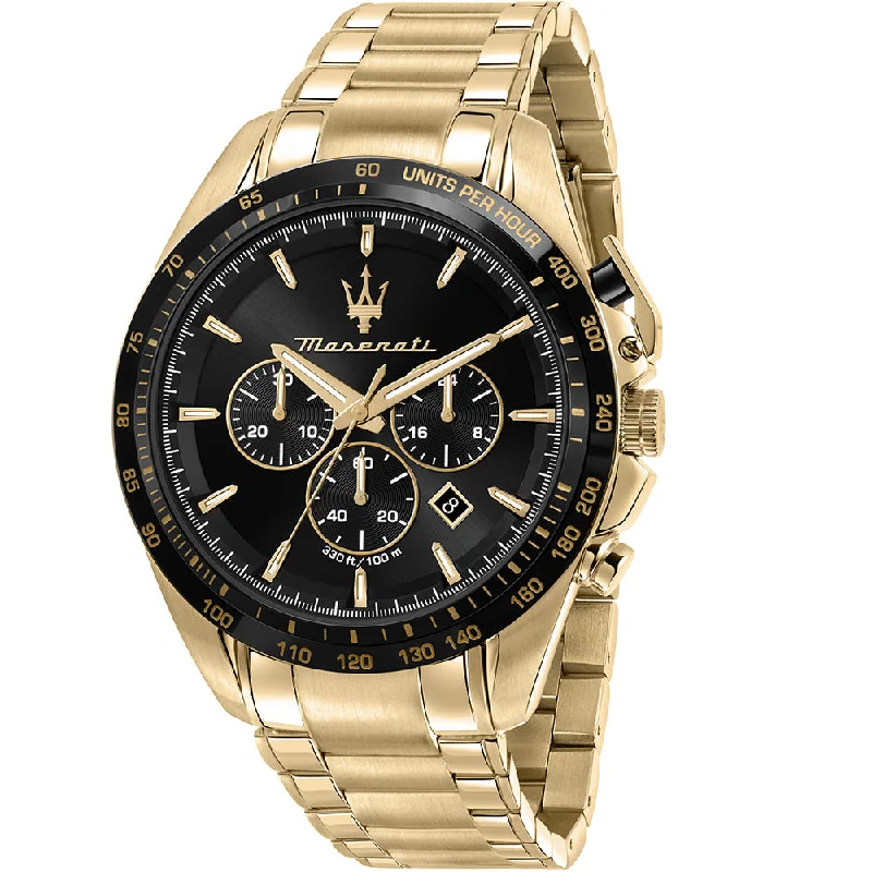 Men's Handmade Style Digital Watches-Maserati R8873612041 Traguardo Chronograph