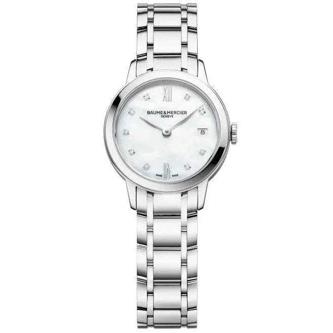 Men's Swiss Watch Comparison-Baume & Mercier Ladies Mother Of Pearl Classima Watch 10490 Men's Swiss Watch Comparison-Baume & Mercier Ladies Mother Of Pearl Classima Watch 10490