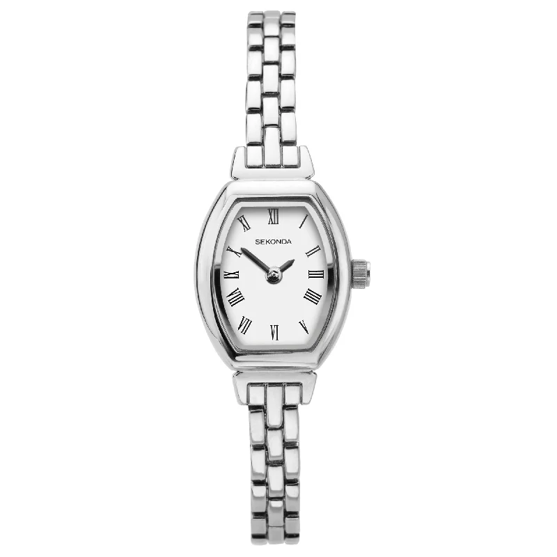 Men's British Made Design Dress Watches-Sekonda 2966 Ladies White Watch