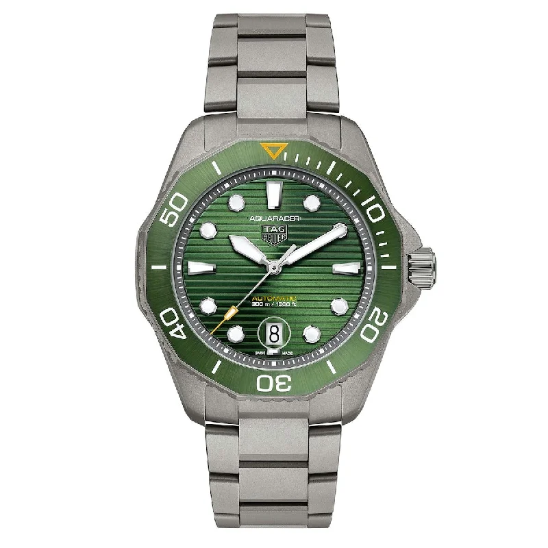 Men's Swiss Watch Clearance-Tag Heuer Aquaracer Professional 300 Men's Green Automatic Watch WBP208B.BF0631 Men's Swiss Watch Clearance-Tag Heuer Aquaracer Professional 300 Men's Green Automatic Watch WBP208B.BF0631