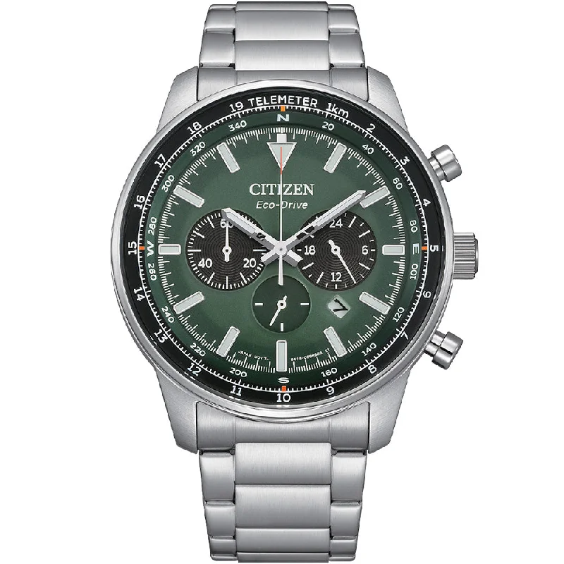 Men's Engagement Style Digital Watches-Citizen Eco-Drive CA4500-91X Chronograph