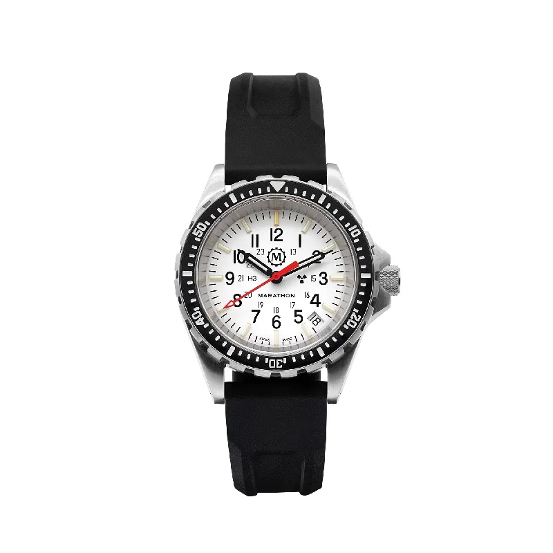 Men's Quartz Watch Italian Made Edition-36mm Arctic Edition Medium Diver's Quartz (MSAR Quartz)
