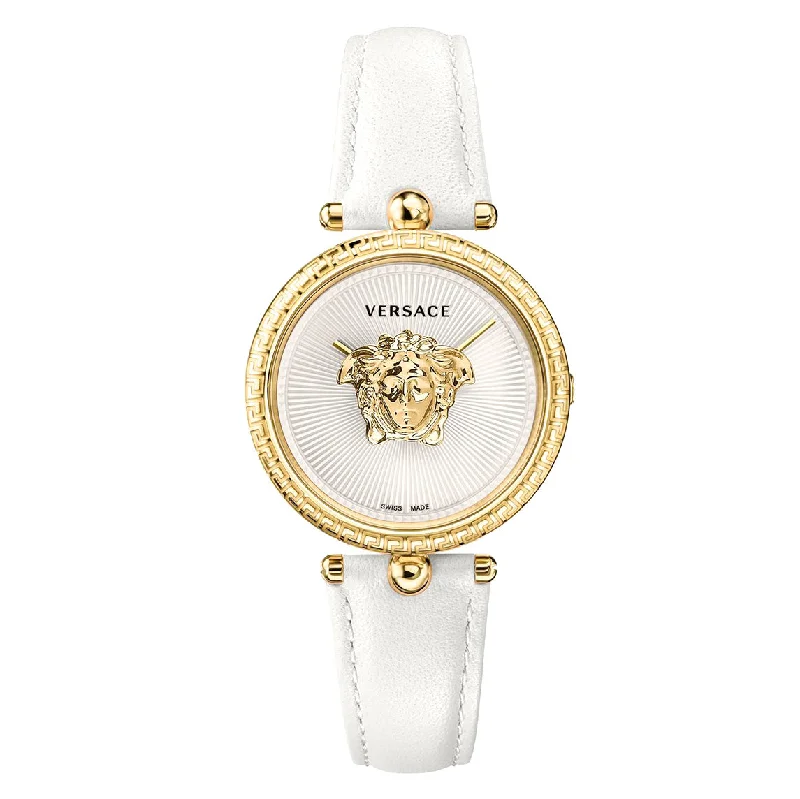 Men's Swiss Watch Everyday Wear Edition-Versace Ladies Watch Palazzo Empire 34mm White Gold VECQ00218