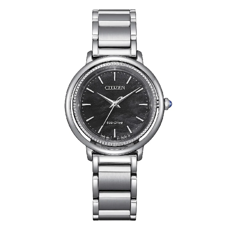 Women's Elegant Style Mechanical Watches-Orologio da donna Citizen Arcly EM1100-84H madreperla nera Women's Elegant Style Mechanical Watches-Orologio da donna Citizen Arcly EM1100-84H madreperla nera
