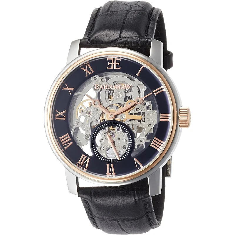 Men's Handmade Style Dress Watches-Thomas Earnshaw Men's Black Westminster Watch ES-8041-04