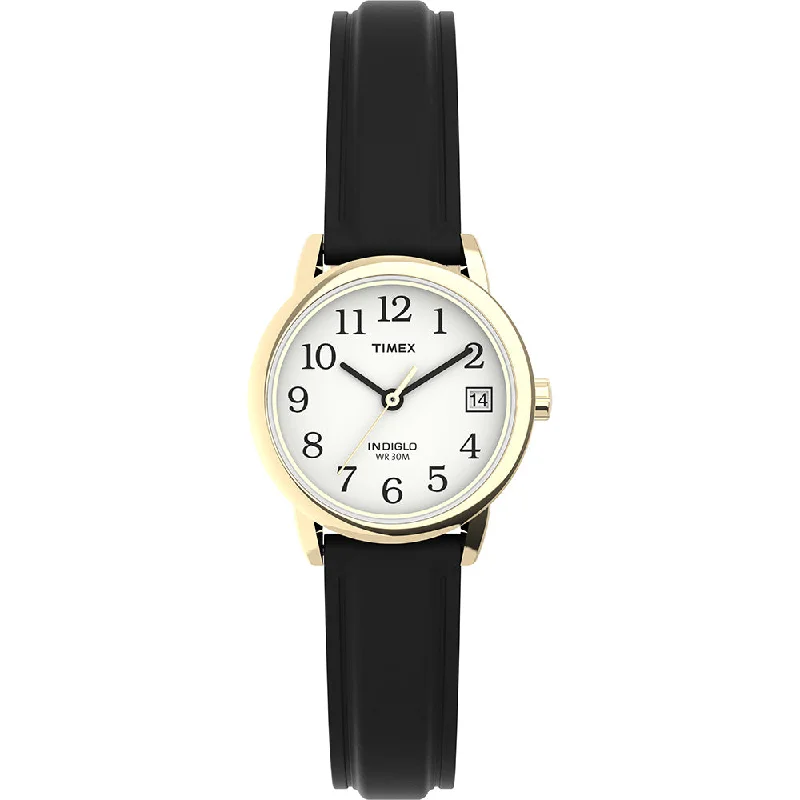 Men's Classic Watch Romantic Dinner Edition-Timex Easy Reader Classic Ladies White Watch T2H341