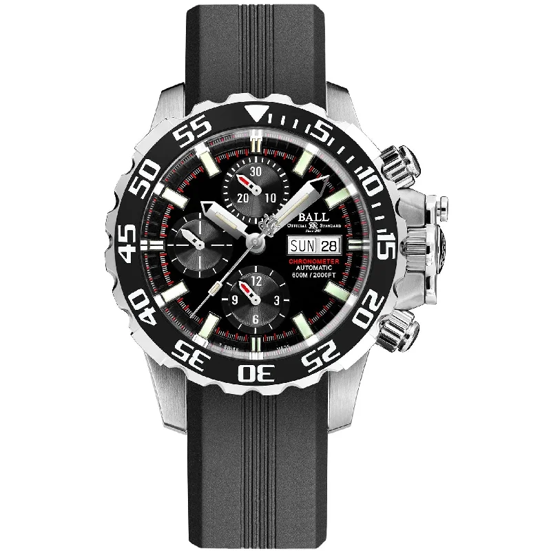 Men's Swiss Business Meeting Edition-Ball Engineer Hydrocarbon NEDU Men's Black Watch DC3226A-P4C-BK