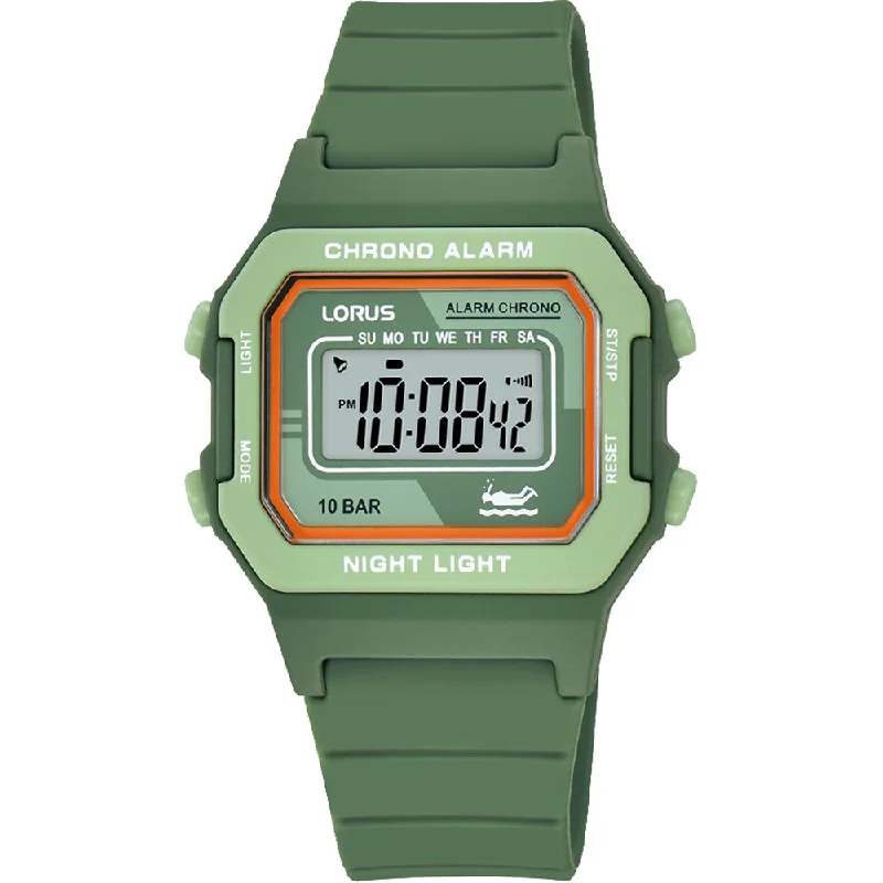 Kid's Durable Watches for Outdoor Play-Lorus R2321QX-9 Digital Kids