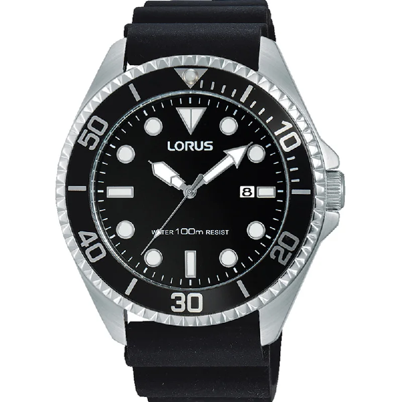 Men's Eco-Drive Style Men's Digital Watches-Lorus RH947GX-9 Sports