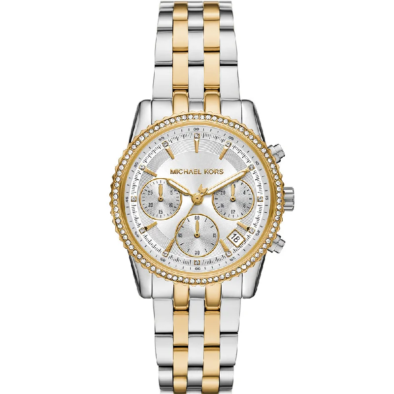 Women's Digital Dress Watches-Michael Kors Mini Ritz MK7532 Multi-Function