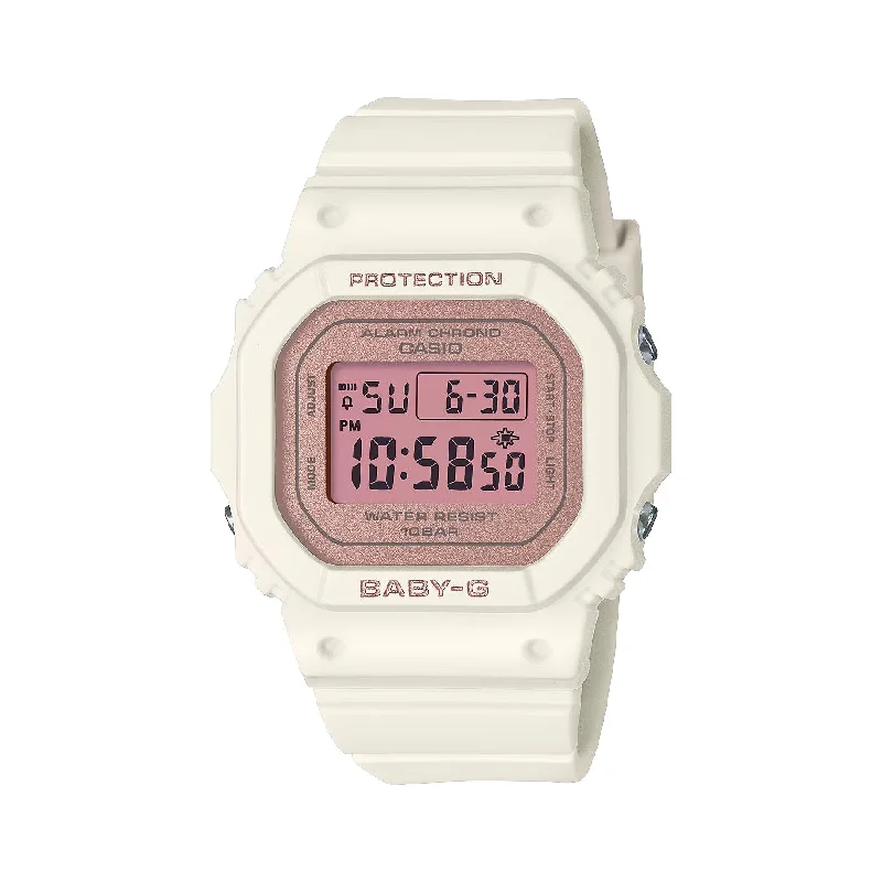 Women's Unique Shape Design Mechanical Watches-Orologio Casio Baby-G BGD-565SC-4ER bianco e rosa Women's Unique Shape Design Mechanical Watches-Orologio Casio Baby-G BGD-565SC-4ER bianco e rosa