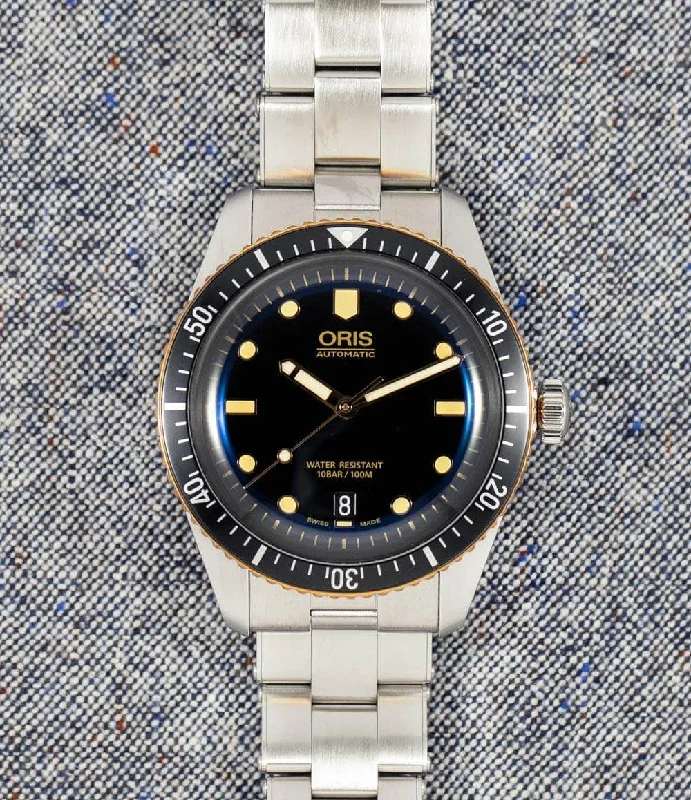 Men's Dive Watches for Professional Use -Divers Sixty-Five 40mm - Bronze Bezel