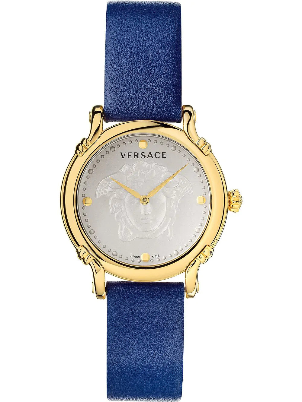 Men's Swiss Watch Romantic Dinner Edition-Versace Ladies Watch Safety Pin Blue VEPN00420