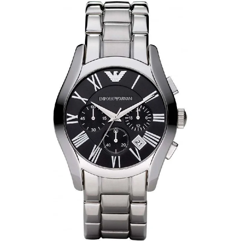 Men's Classic Watch Warranty-Emporio Armani AR0673 Men's Classic Gunmetal Chronograph Watch Men's Classic Watch Warranty-Emporio Armani AR0673 Men's Classic Gunmetal Chronograph Watch