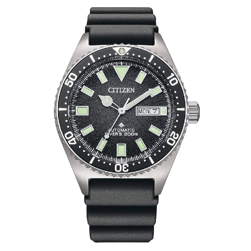 Men's Hand-Wound Style Sports Watches-Orologio Citizen diver's NY0120-01E Promaster automatico nero Men's Hand-Wound Style Sports Watches-Orologio Citizen diver's NY0120-01E Promaster automatico nero