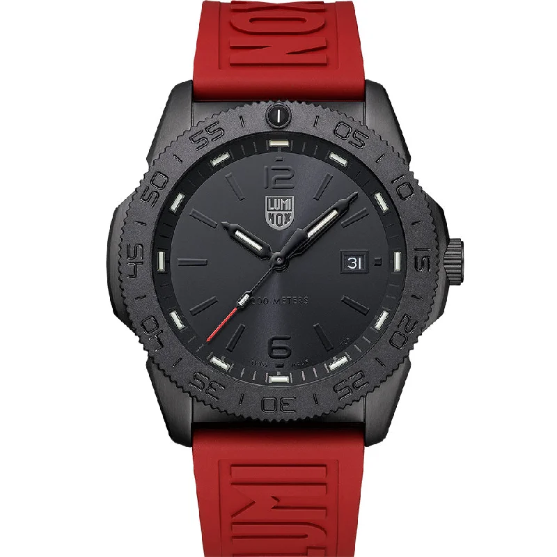 Men's Hand-Wound Style Men's Digital Watches-Luminox XS3121BORF Pacific Diver